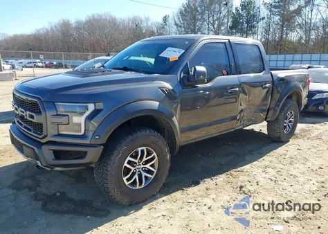 2017 Ford F-150 Raptor z USA, uszkodzony, nr VIN 1FTFW1RG9HFC41790